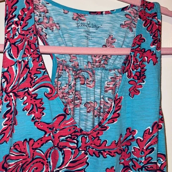 Lilly Pulitzer Mills Maxi Dress Rhode Island Reef - Picture 5 of 6